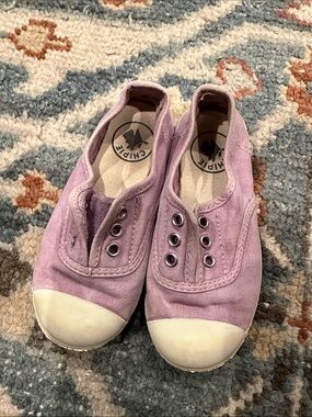 Chipie Kids Slip-On Canvas Sneakers in Light Purple